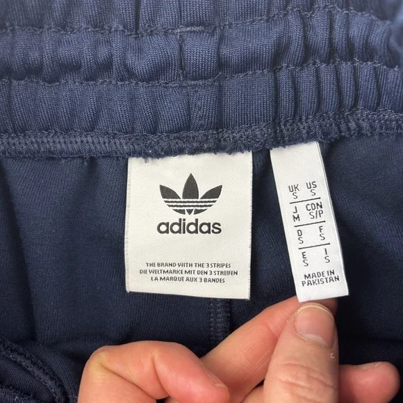 ADIDAS Mens 'Palmerston Joggers' Small Multicolor Sweatpants Zip Pockets Blue - Picture 3 of 14